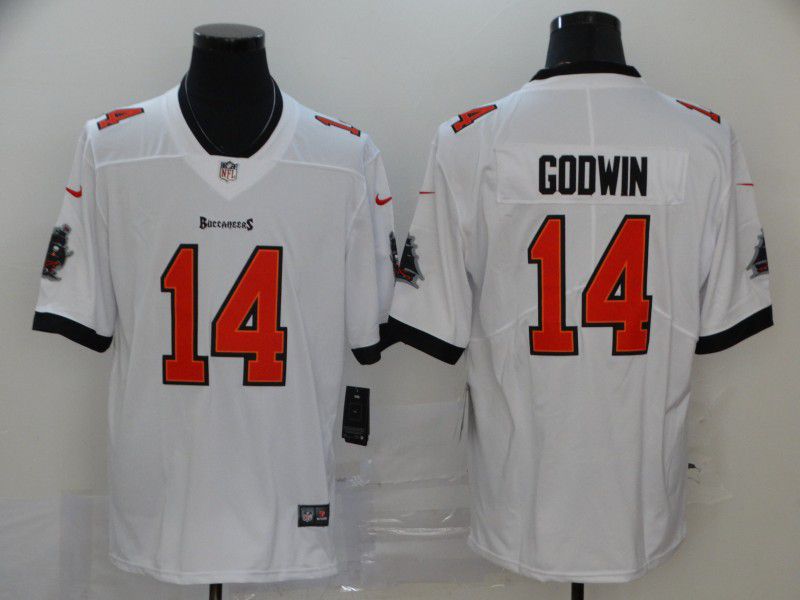 Men Tampa Bay Buccaneers #14 Godwin White New Nike Limited Vapor Untouchable NFL Jerseys